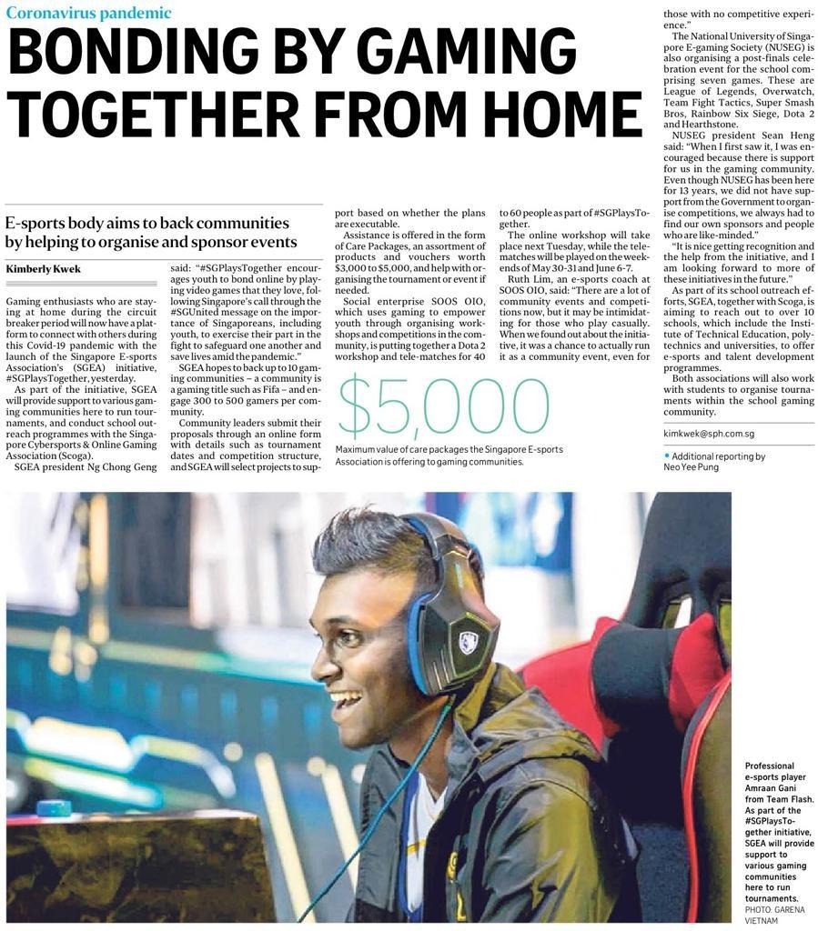 SGPlayTogether Straits Times