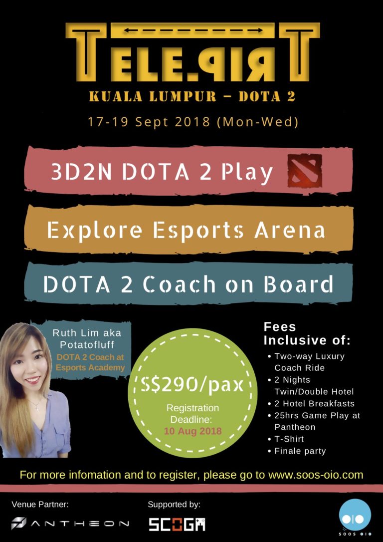 TeleTrip DOTA2 KL Oct 2018 - Pantheon