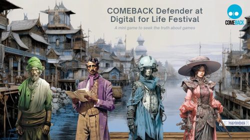 COMEBACK Defender at Digital for Life Festival Banner-2